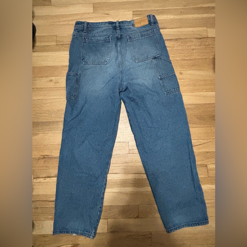 Blue Wash Monkey Ride Carpenter Jeans - Picture 2 of 2